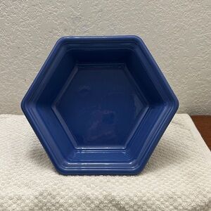 Emile Henry Blue Hexagonal baking Dish